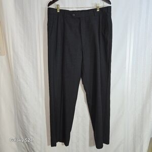 MEN'S BLACK DRESSS PANTS SIZE SEE PICTURES FOR MEASUREMENT